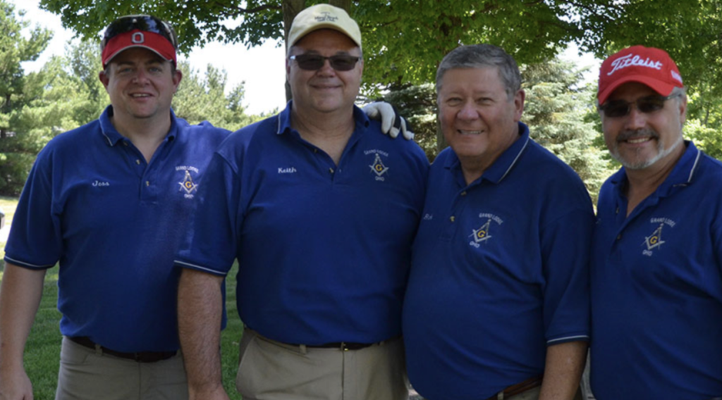 Brothers from the Grand Lodge of Ohio.